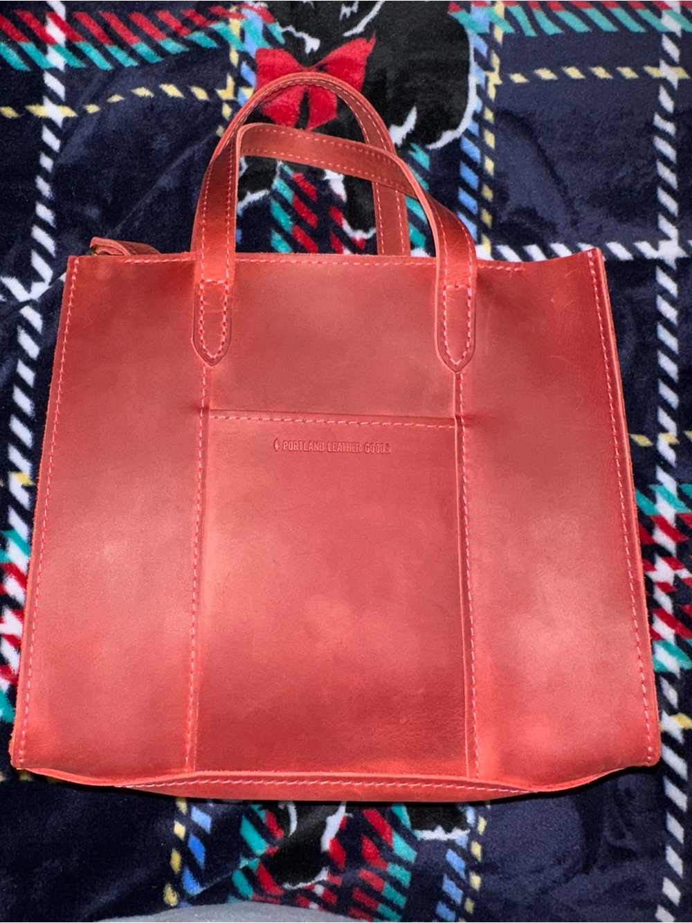 EUC Portland Leather Goods Crossbody Zip Lola Phoenix